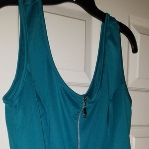 Vneck & Vback Peplum top